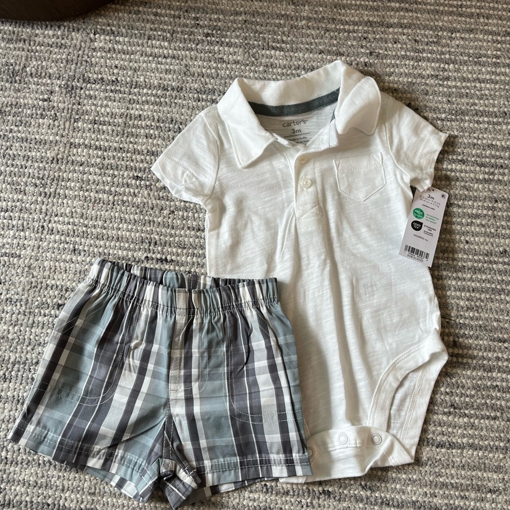 NWT Carter's Set 3m